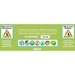 The Petz Kitchen Holistic Super Food Broth One & Done Daily Greens Support Beef Flavor Concentrate Powder Dog & Cat Supplement, 4.5-oz Bag 13 The Petz Kitchen Holistic Super Food Broth One & Done Daily Greens Support Beef Flavor Concentrate Powder Dog & Cat Supplement, 4.5-oz Bag -Pet Wellness 314095 PT6. AC SS1800 V1631734292