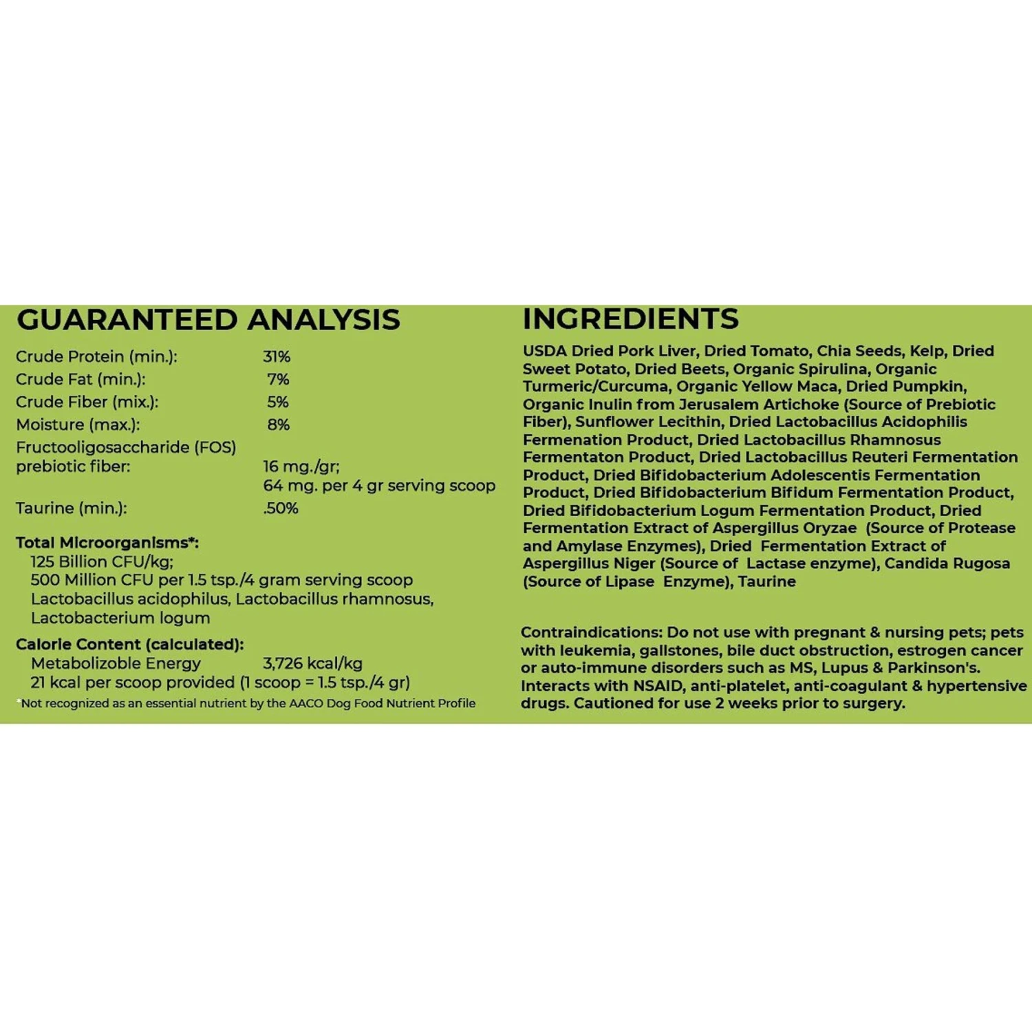 The Petz Kitchen Holistic Super Food Broth One & Done Daily Greens Support Pork Flavor Concentrate Powder Dog & Cat Supplement, 4.5-oz Bag 6 The Petz Kitchen Holistic Super Food Broth One & Done Daily Greens Support Pork Flavor Concentrate Powder Dog & Cat Supplement, 4.5-oz Bag - Image 6