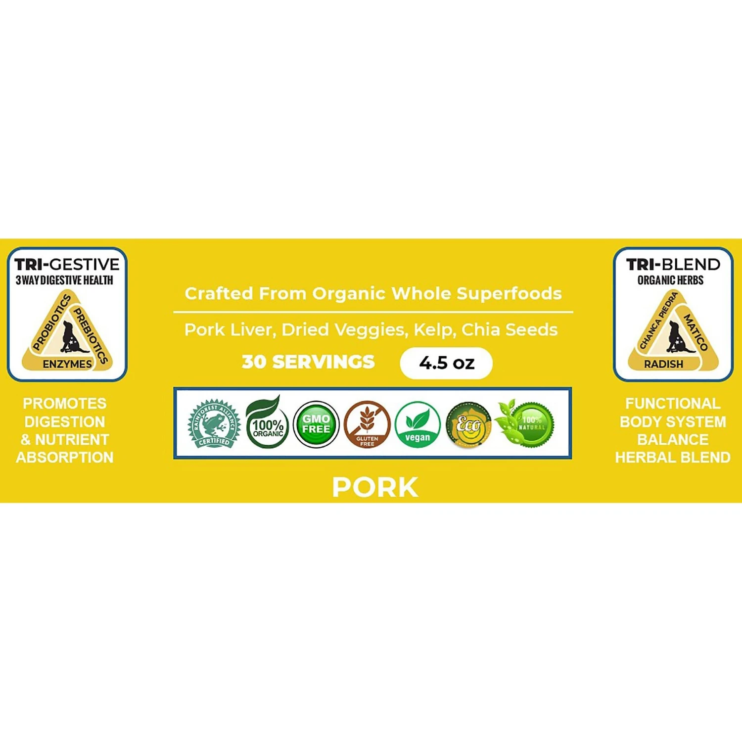 The Petz Kitchen Holistic Super Food Broth Stone Breaker Support Pork Flavor Concentrate Powder Dog & Cat Supplement, 4.5-oz Bag 7 The Petz Kitchen Holistic Super Food Broth Stone Breaker Support Pork Flavor Concentrate Powder Dog & Cat Supplement, 4.5-oz Bag - Image 7