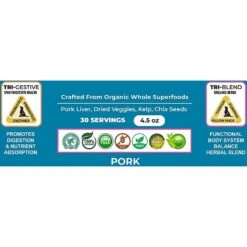 The Petz Kitchen Holistic Super Food Broth Cognitive Support Pork Flavor Concentrate Powder Dog & Cat Supplement, 4.5-oz Bag 13 The Petz Kitchen Holistic Super Food Broth Cognitive Support Pork Flavor Concentrate Powder Dog & Cat Supplement, 4.5-oz Bag -Pet Wellness 314113 PT6. AC SS1800 V1631682157