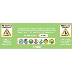 The Petz Kitchen Holistic Superfood Broth Pork Flavor Powder Immune Supplement For Dogs & Cats, 4.5-oz Bag 13 The Petz Kitchen Holistic Superfood Broth Pork Flavor Powder Immune Supplement For Dogs & Cats, 4.5-oz Bag -Pet Wellness 314117 PT6. AC SS1800 V1631691103