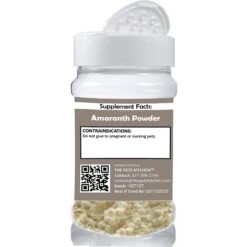 The Petz Kitchen Amaranath Ancient Seed Grain & Complete Protein Powder Dog & Cat Supplement, 2-oz Jar -Pet Wellness 314119 PT2. AC SS1800 V1631679375