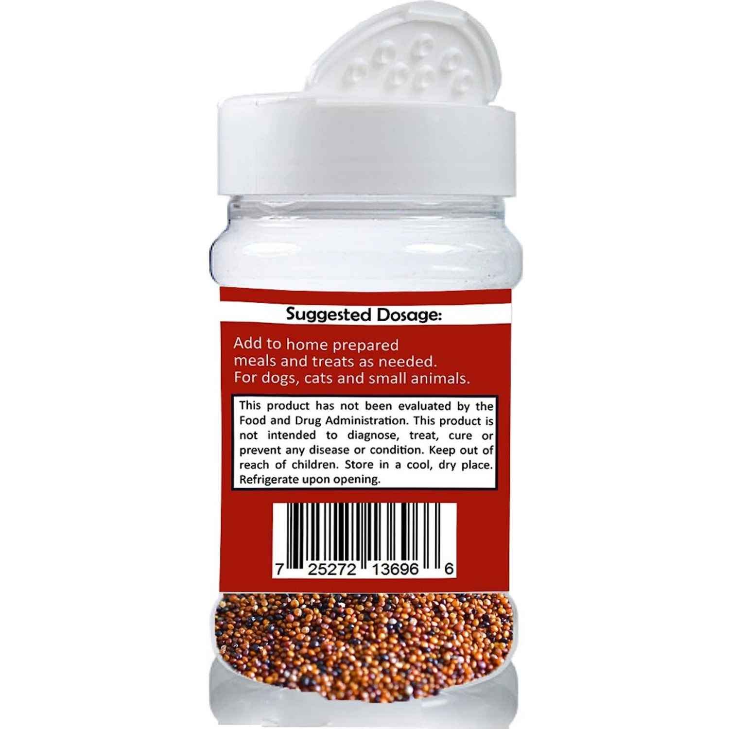 The Petz Kitchen Canihua Flour Organic Ancient Seed Grain Complete Protein Powder Dog & Cat Supplement, 2-oz Jar 2 The Petz Kitchen Canihua Flour Organic Ancient Seed Grain Complete Protein Powder Dog & Cat Supplement, 2-oz Jar - Image 2