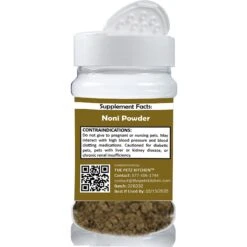 The Petz Kitchen Noni Powder Antioxidant Cellular & Adjunctive Tissue Support Dog & Cat Supplement -Pet Wellness 314139 PT2. AC SS1800 V1631684513
