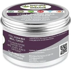 Natura Petz Organics Coll-Again Dog Supplement, 4-oz Jar -Pet Wellness 314153 PT2. AC SS1800 V1692637609