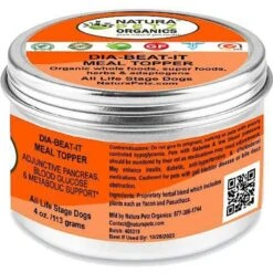 Natura Petz Organics DIA BEAT IT MAX MEAL TOPPER* Adjunctive Pancreas, Blood Glucose & Metabolic Support* Dog Supplement -Pet Wellness 314157 PT3. AC SS1800 V1692646015