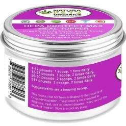 Natura Petz Organics HEPA PROTECT MAX MEAL TOPPER - Liver, Kidney, Bladder & Gall Bladder Support & Cleanse* Dog Supplement -Pet Wellness 314165 PT2. AC SS1800 V1692643838