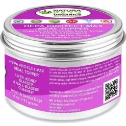 Natura Petz Organics HEPA PROTECT MAX MEAL TOPPER - Liver, Kidney, Bladder & Gall Bladder Support & Cleanse* Dog Supplement -Pet Wellness 314165 PT3. AC SS1800 V1692642518
