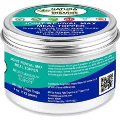 Natura Petz Organics JOINT REVIVAL MAX MASTER BLEND MEAL TOPPER* Neuro Muscular Hip & Joint Support* Dog Supplement -Pet Wellness 314177 PT3. AC SS1800 V1692645643