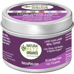 Natura Petz Organics LOVE YOUR LIVER MEAL TOPPER Liver, Kidney, Gall Bladder & Digestive Support* Dog Supplement