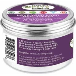 Natura Petz Organics LOVE YOUR LIVER MEAL TOPPER Liver, Kidney, Gall Bladder & Digestive Support* Dog Supplement -Pet Wellness 314193 PT2. AC SS1800 V1692644182
