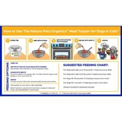 Natura Petz Organics YEAST RELEASE MAX MEAL TOPPER* Master Blend Candida Yeast Defense Support* Dog Supplement -Pet Wellness 314225 PT3. AC SS1800 V1635773778