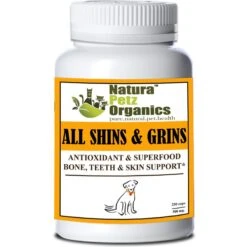Natura Petz Organics All Shins & Grins Dog Supplement