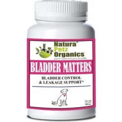 Natura Petz Organics BLADDER MATTERS MAX* Master Blend Bladder Control & Leakage Support* Dog Supplement