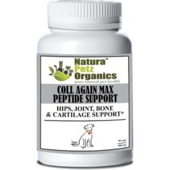 Natura Petz Organics Coll Again Collagen Peptide Dog Supplement, 90 Count