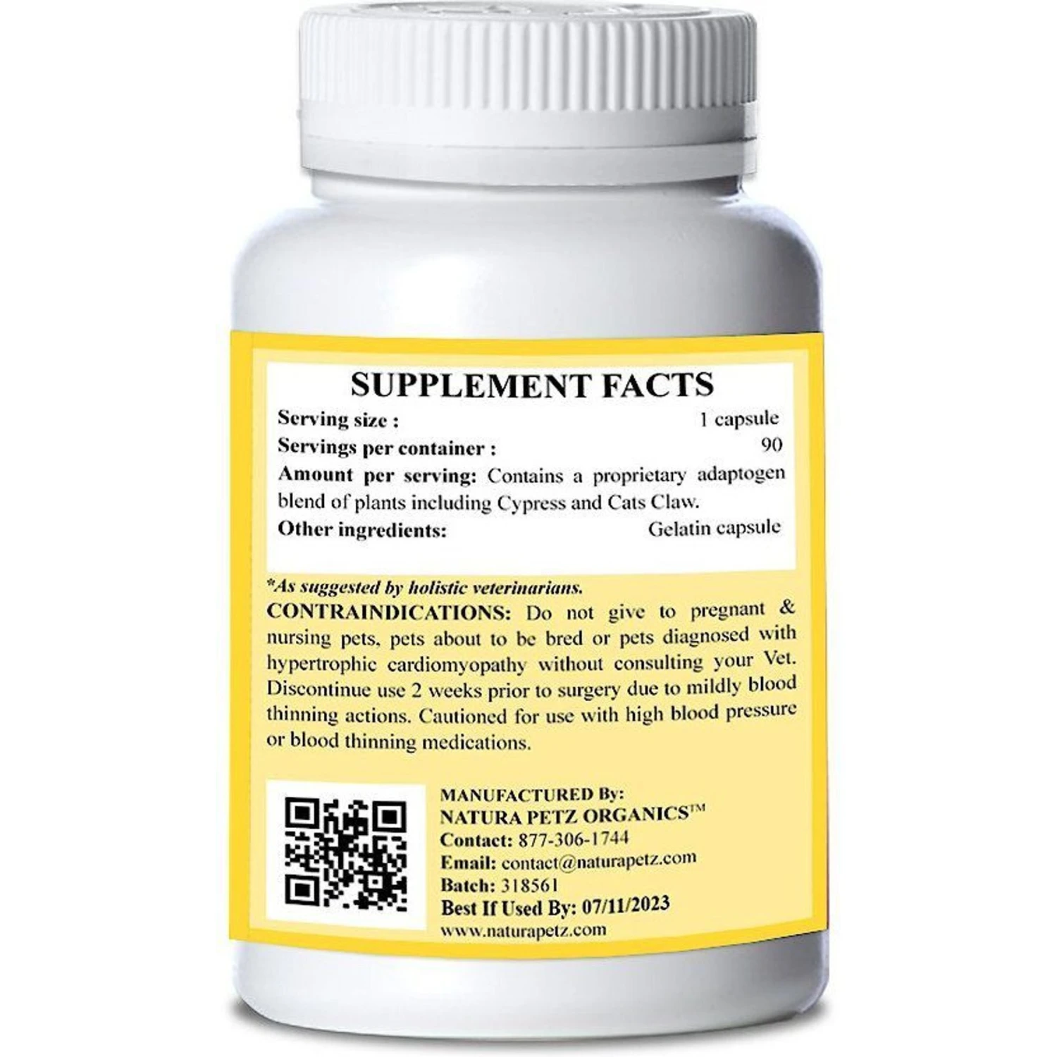 Natura Petz Organics Easy Flow Dog Supplement, 90 Count 3 Natura Petz Organics Easy Flow Dog Supplement, 90 Count - Image 3