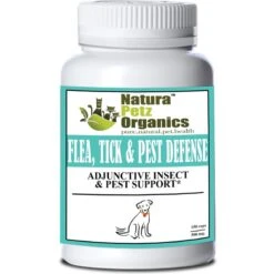 Natura Petz Organics Flea + Tick Dog Supplement