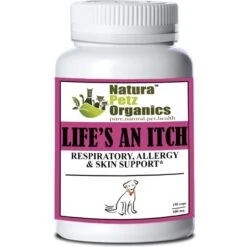 Natura Petz Organics LIFE'S AN ITCH!* Respiratory, Allergy & Skin Support* Dog Supplement