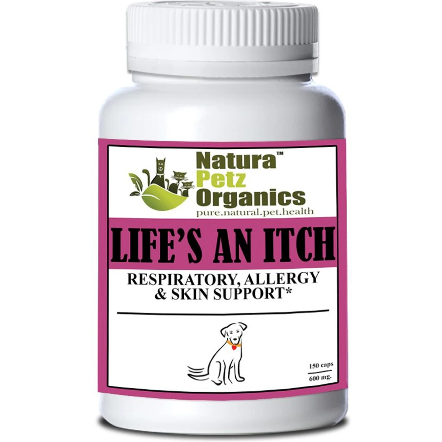 Natura Petz Organics LIFE'S AN ITCH!* Respiratory, Allergy & Skin Support* Dog Supplement 1 Natura Petz Organics LIFE'S AN ITCH!* Respiratory, Allergy & Skin Support* Dog Supplement