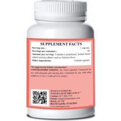 Natura Petz Organics SOOTHED & SERENE* - All Systems Anxiety, Calming & Stress Support* Dog Supplement -Pet Wellness 314385 PT2. AC SS1800 V1692642929