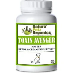 Natura Petz Organics Toxin Avenger Dog Supplement, 90 Count