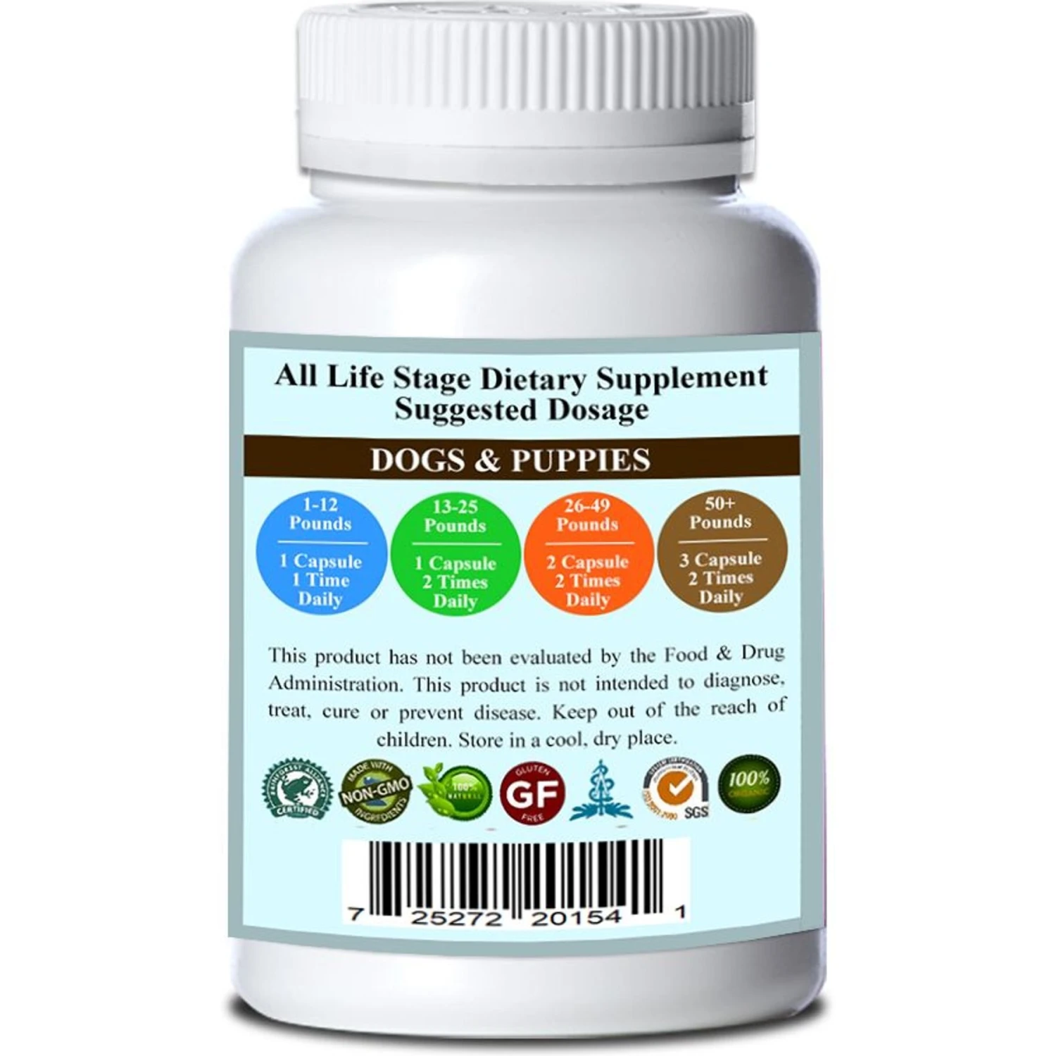 Natura Petz Organics TUMMY GLADIATOR - Digestion, Adjunctive Reflux & Urinary Tract Support* Dog Supplement 2 Natura Petz Organics TUMMY GLADIATOR - Digestion, Adjunctive Reflux & Urinary Tract Support* Dog Supplement - Image 2