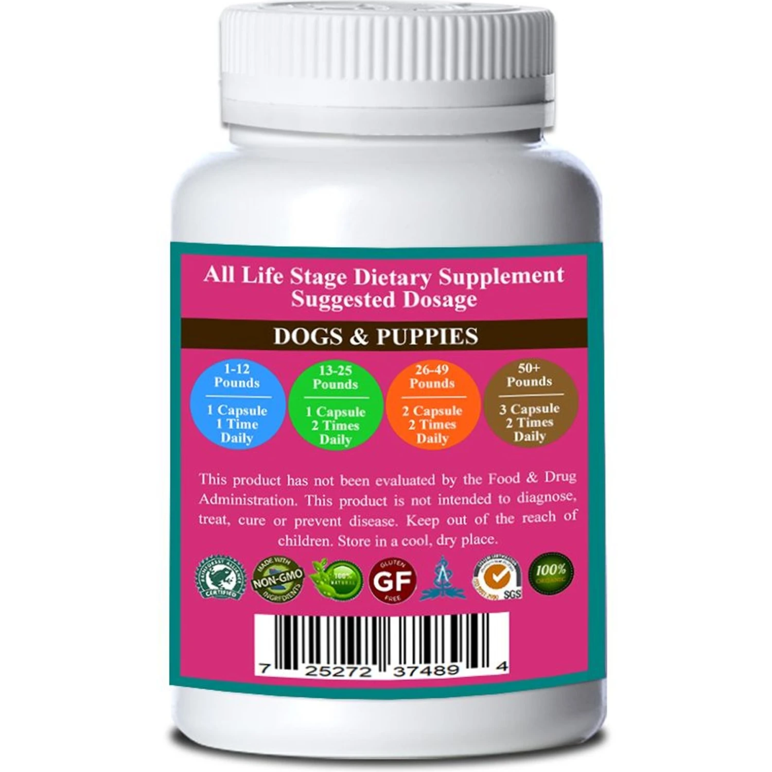 Natura Petz Organics YEAST RELEASE MAX * Master Blend Candida Yeast Defense Support* Dog Supplement 2 Natura Petz Organics YEAST RELEASE MAX * Master Blend Candida Yeast Defense Support* Dog Supplement - Image 2