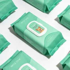 Wild One Dog Grooming Wipes, 70 Count -Pet Wellness 314769 PT3. AC SS1800 V1674658498