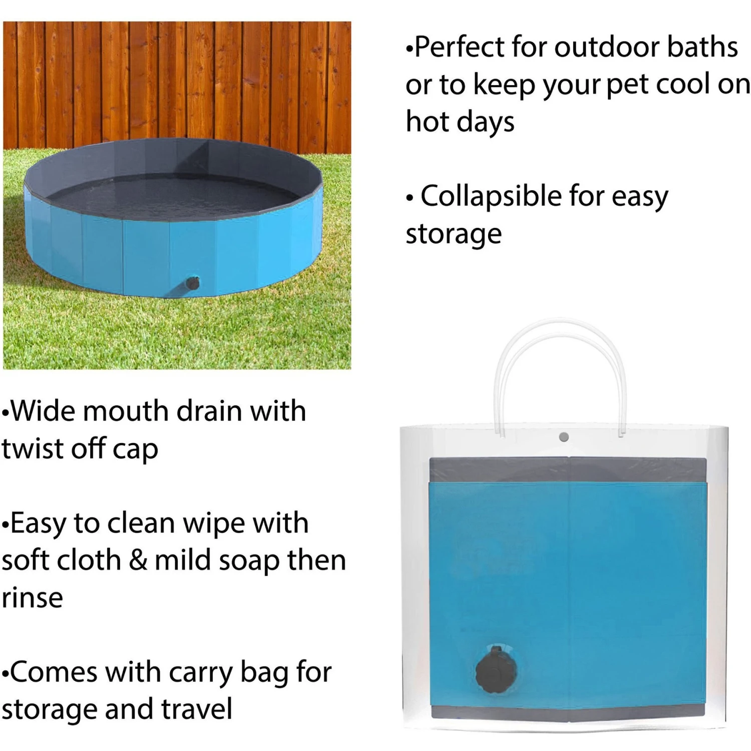 Pet Adobe Foldable Dog Pool 3 Pet Adobe Foldable Dog Pool - Image 3