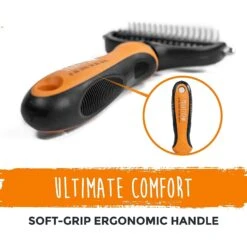 Mighty Paw Dog & Cat Grooming Rake -Pet Wellness 315232 PT6. AC SS1800 V1626475880