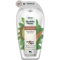 Wahl Clipper Odor Stop Green Tea & Mint Dog Shampoo, 16-oz Bottle