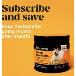 PetHonesty Allergy Skin Health Duck Flavor Soft Chews Allergy & Immune -Pet Wellness 315795 PT7. AC SS1800 V1678474019