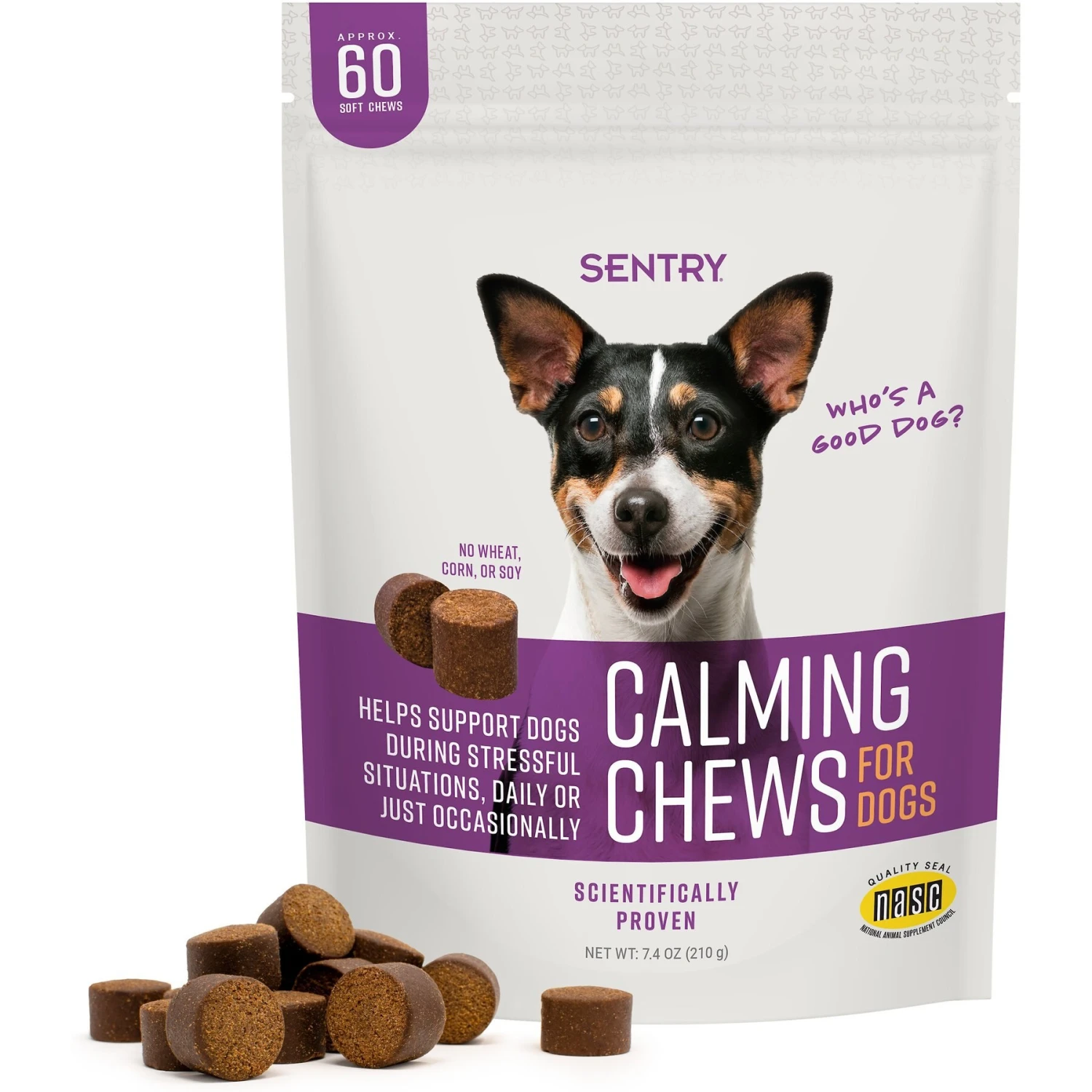 Sentry Good Behavior Chicken Flavored Soft Chew Calming Supplement For Dog 3 Sentry Good Behavior Chicken Flavored Soft Chew Calming Supplement For Dog - Image 3