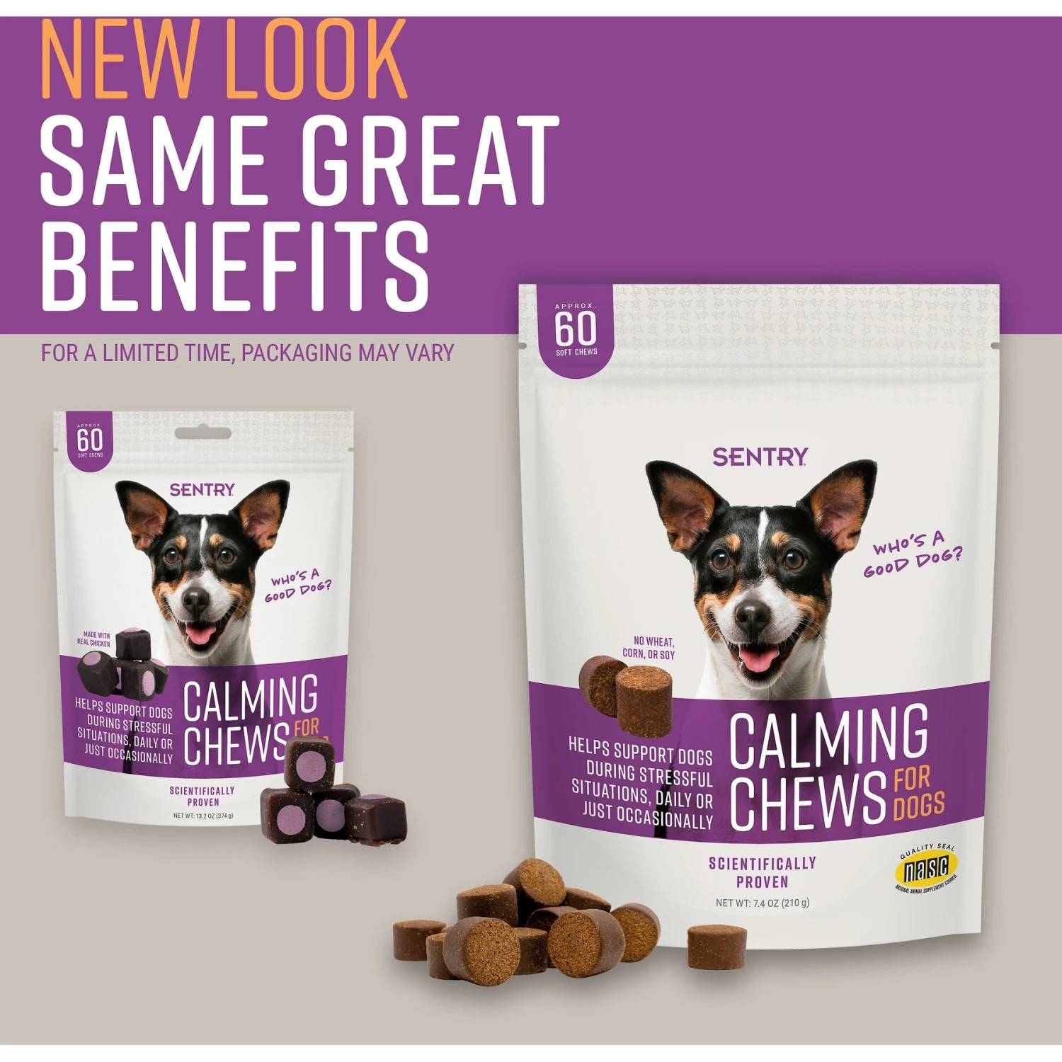 Sentry Good Behavior Chicken Flavored Soft Chew Calming Supplement For Dog 8 Sentry Good Behavior Chicken Flavored Soft Chew Calming Supplement For Dog - Image 8