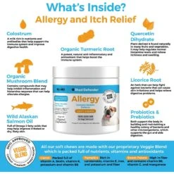 Shed Defender Allergy & Immune System Defense Soft Chew Dog Supplement, 90 Count 11 Shed Defender Allergy & Immune System Defense Soft Chew Dog Supplement, 90 Count -Pet Wellness 316205 PT4. AC SS1800 V1627679508