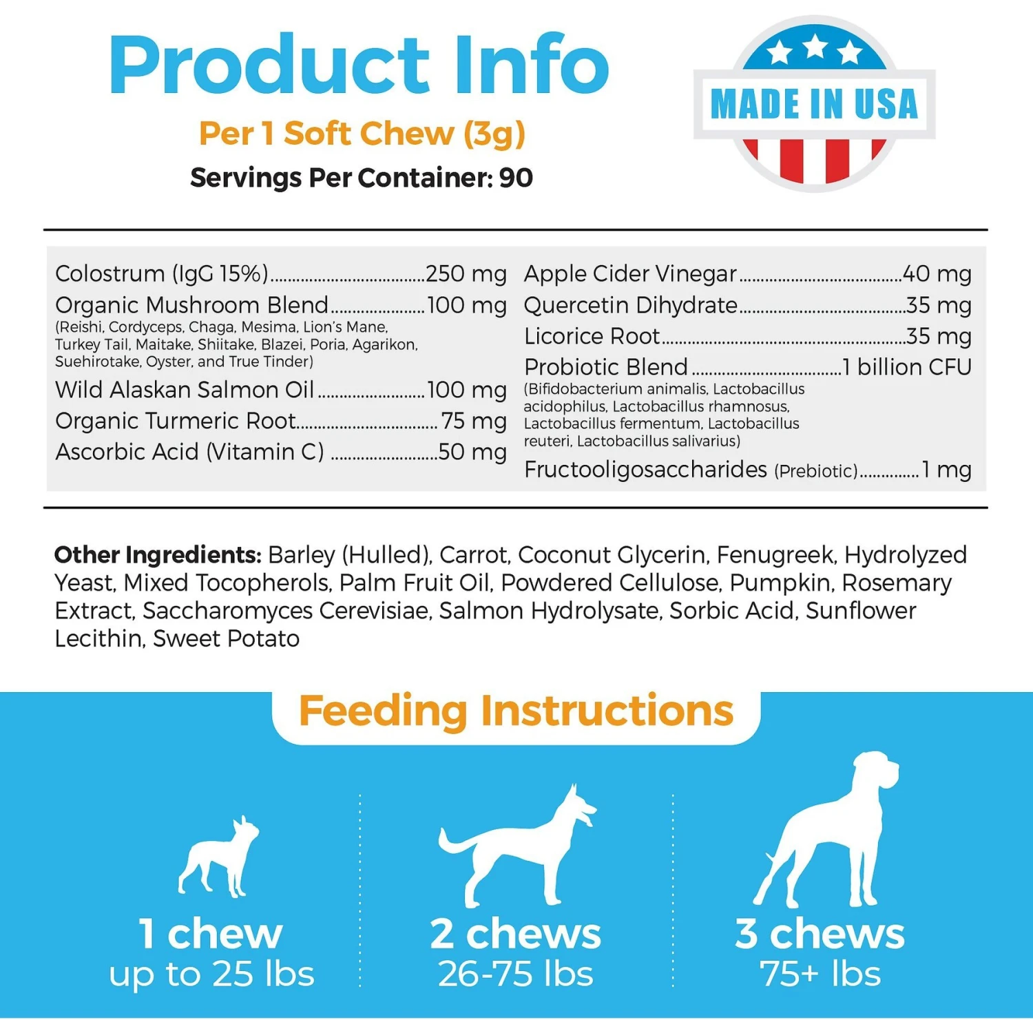 Shed Defender Allergy & Immune System Defense Soft Chew Dog Supplement, 90 Count 7 Shed Defender Allergy & Immune System Defense Soft Chew Dog Supplement, 90 Count - Image 7