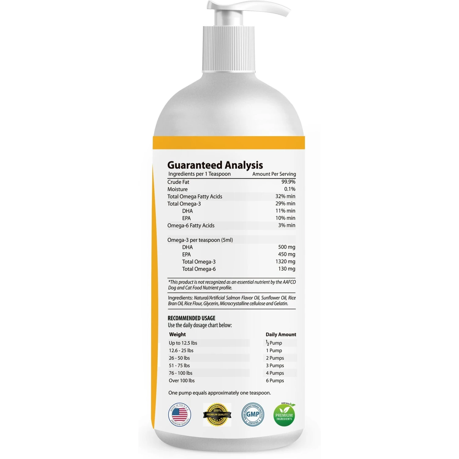 Coco And Luna Wild Alaskan Salmon Oil Omega 3 Supplement For Dog & Cat 2 Coco And Luna Wild Alaskan Salmon Oil Omega 3 Supplement For Dog & Cat - Image 2