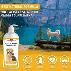 Coco And Luna Wild Alaskan Salmon Oil Omega 3 Supplement For Dog & Cat 8 Coco And Luna Wild Alaskan Salmon Oil Omega 3 Supplement For Dog & Cat -Pet Wellness 316611 PT3. AC SS1800 V1631780049