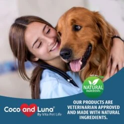 Coco And Luna Wild Alaskan Salmon Oil Omega 3 Supplement For Dog & Cat 9 Coco And Luna Wild Alaskan Salmon Oil Omega 3 Supplement For Dog & Cat -Pet Wellness 316611 PT4. AC SS1800 V1631771491