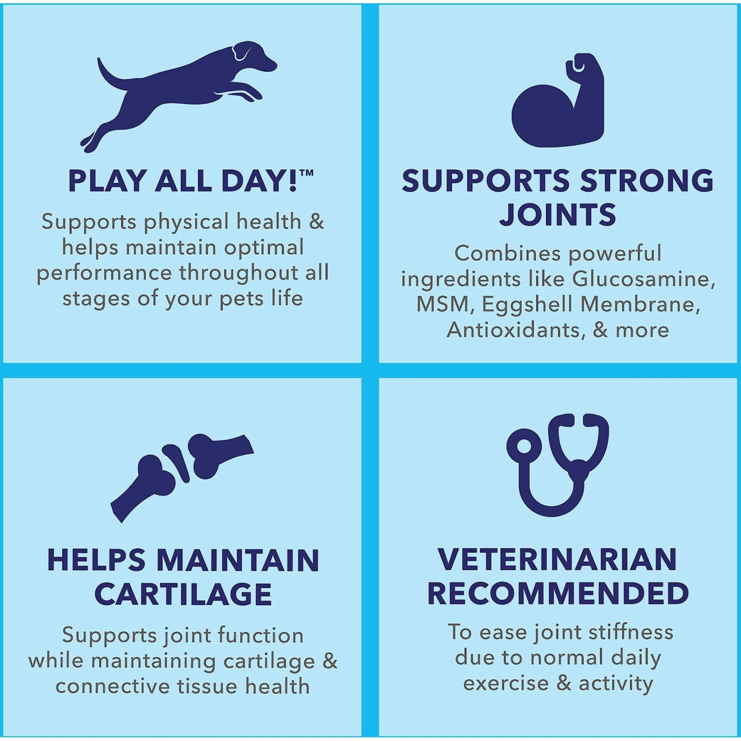 Vetnique Labs Activebliss Hip & Joint Chicken Flavored Soft Chews Joint Supplement For Dogs 4 Vetnique Labs Activebliss Hip & Joint Chicken Flavored Soft Chews Joint Supplement For Dogs - Image 4