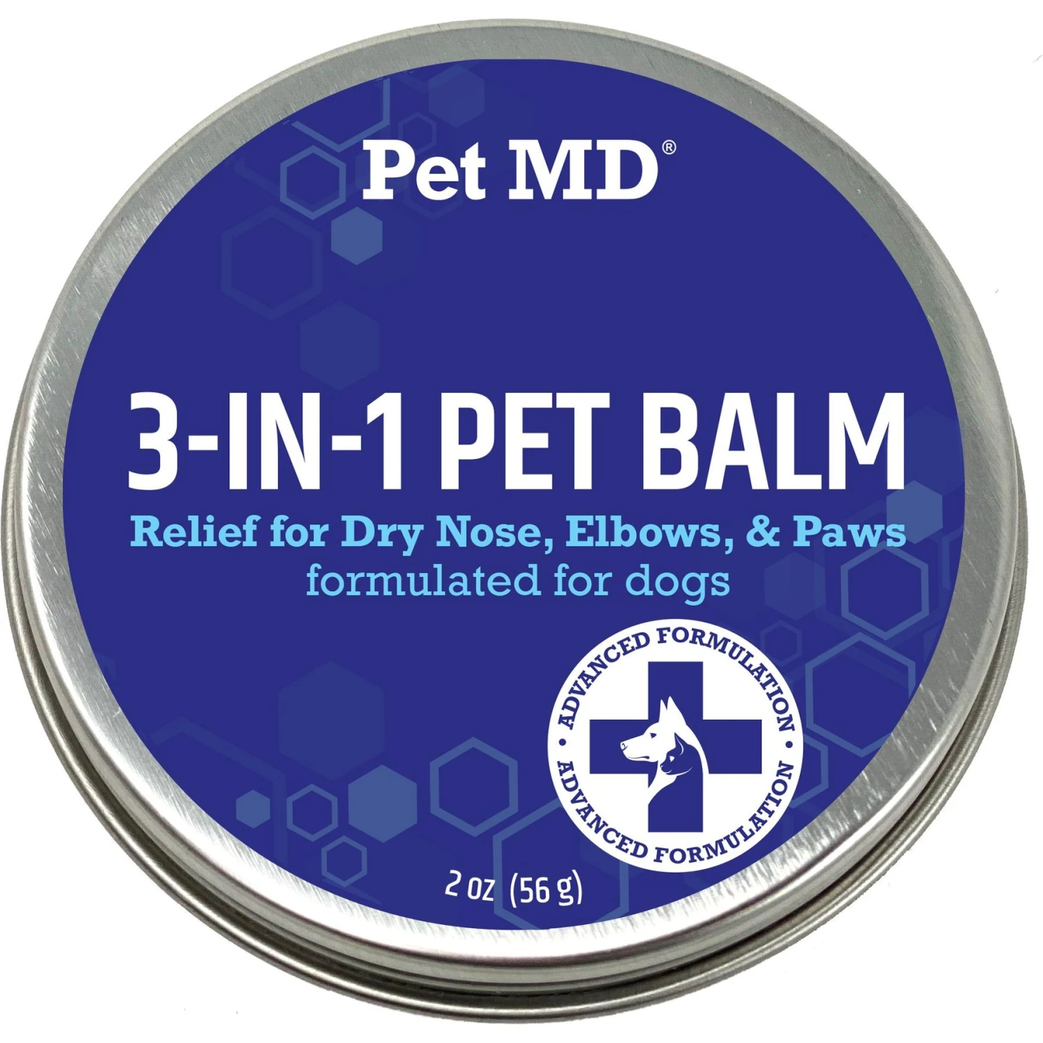 Pet MD Paw Balm 3-in-1 Nose/Snout & Elbow Moisturizer & Paw Protectors Paw Wax With Shea Butter, Coconut Oil, & Beeswax For Dogs, 2-oz Jar 1 Pet MD Paw Balm 3-in-1 Nose/Snout & Elbow Moisturizer & Paw Protectors Paw Wax With Shea Butter, Coconut Oil, & Beeswax For Dogs, 2-oz Jar