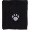 Bone Dry Embroidered Paw Dog & Cat Towel