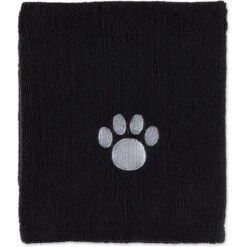 Bone Dry Embroidered Paw Dog & Cat Towel