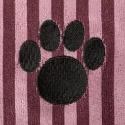 Bone Dry Striped Embroidered Paw Dog & Cat Towel -Pet Wellness 318082 PT3. AC SS1800 V1631759772