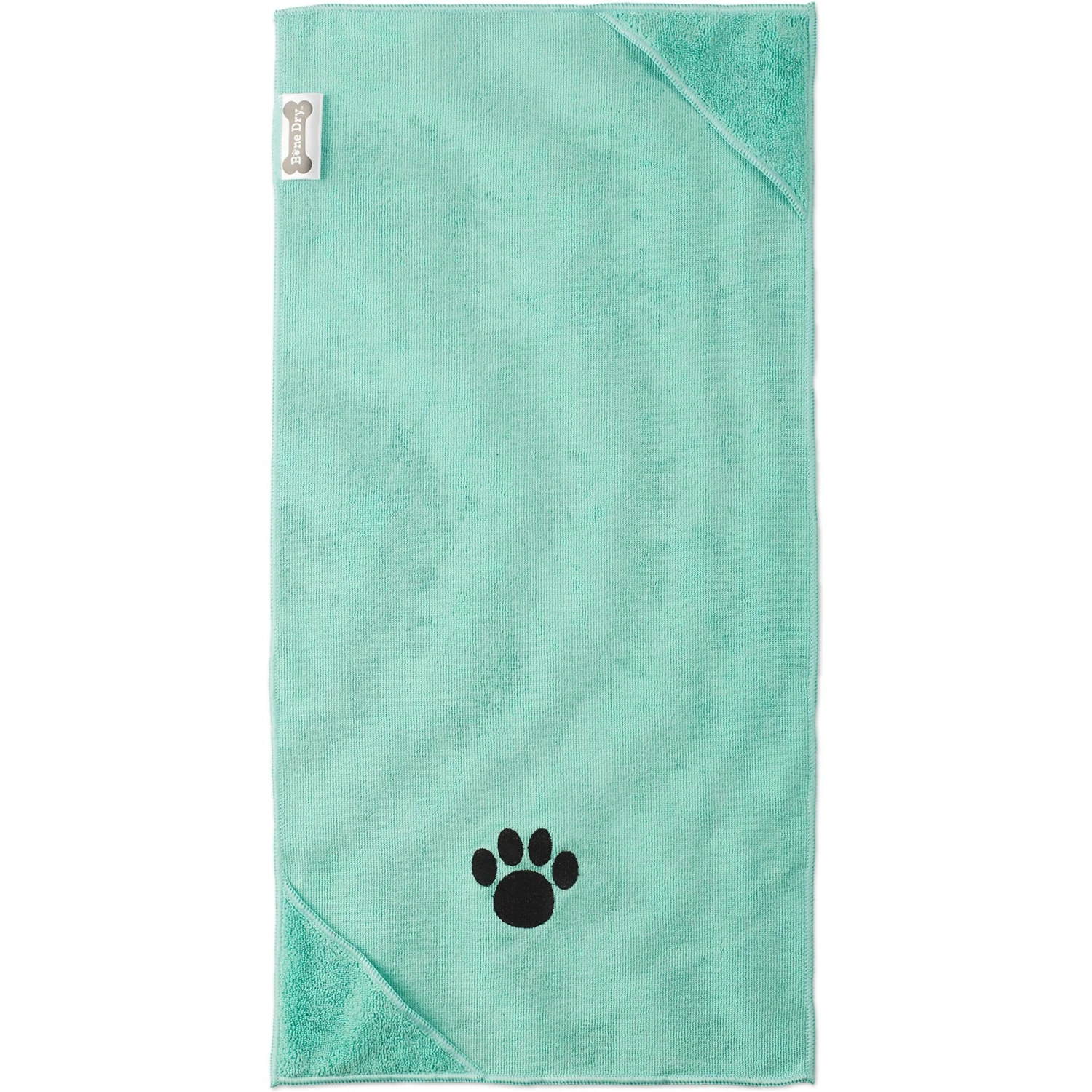 Bone Dry Small Embroidered Paw Dog & Cat Towel Set, 3 Count 5 Bone Dry Small Embroidered Paw Dog & Cat Towel Set, 3 Count - Image 5