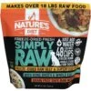 Nature's Diet Fresh Beef Simply Raw Freeze-Dried Dog Food, 3-lb Bag