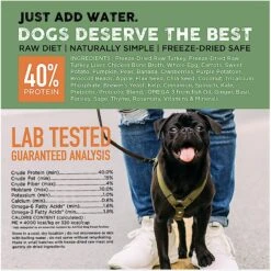 Nature's Diet Fresh Turkey Simply Raw Freeze-Dried Dog Food, 3-lb Bag -Pet Wellness 318133 PT5. AC SS1800 V1628804506