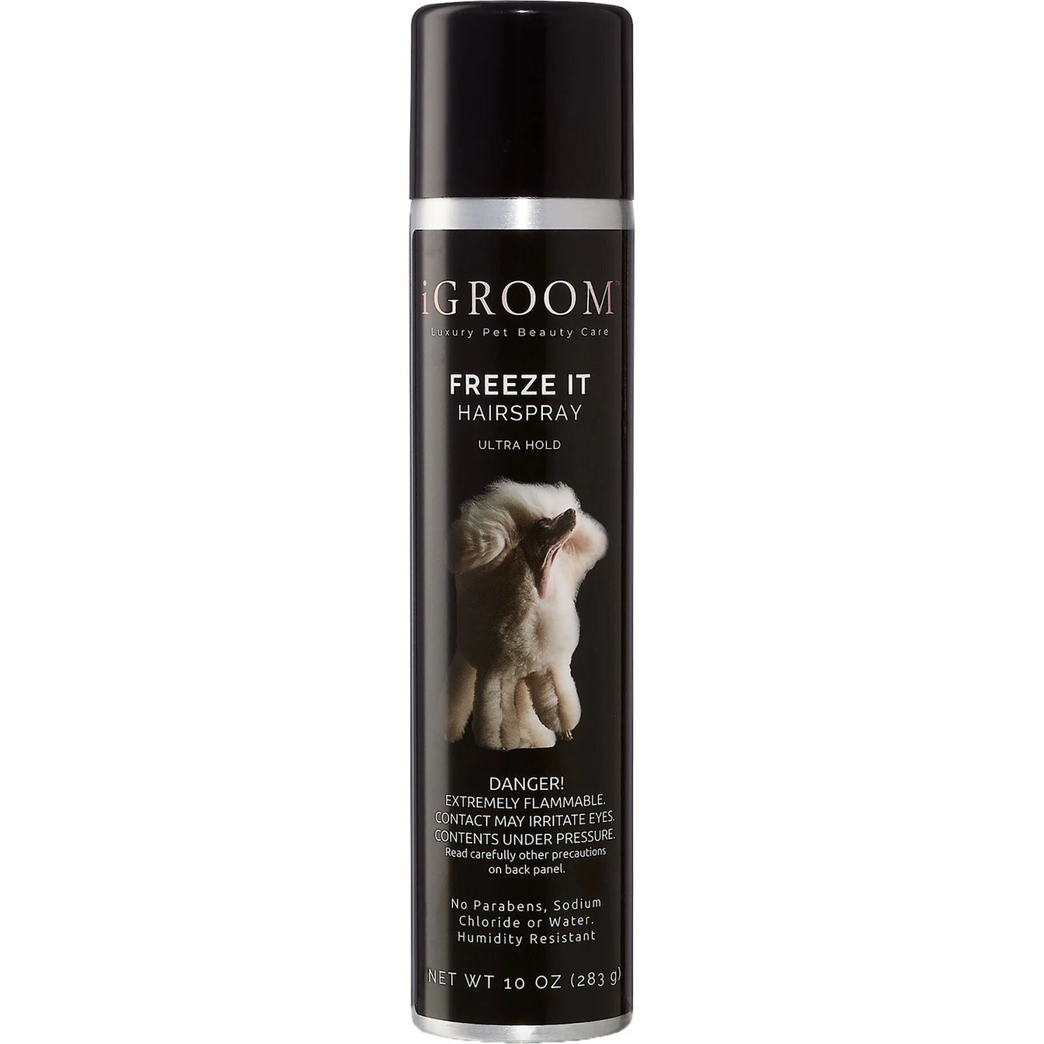 IGroom Freeze It Dog Hairspray, 10-oz Bottle 1 IGroom Freeze It Dog Hairspray, 10-oz Bottle