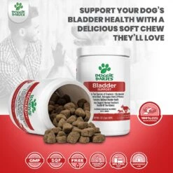 Doggie Dailies Chicken Flavored Cranberry Urinary Support Dog Supplement, 225 Count -Pet Wellness 320369 PT4. AC SS1800 V1632804386