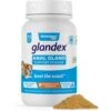 Vetnique Labs Glandex Anal Gland & Probiotic Salmon Flavored Pumpkin Fiber & Digestive Vegan Powder Supplement For Dogs & Cats